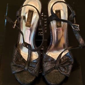 White House Black Market Wedge Heels